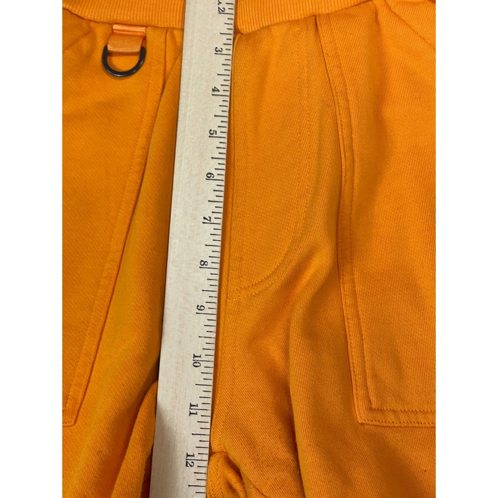 Alo Yoga Orange Cargo Sweatpants Joggers Size S Cotton Blend Activewear - Picture 6 of 14